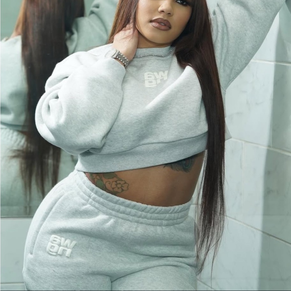 Alexander Wang Gray Track Set